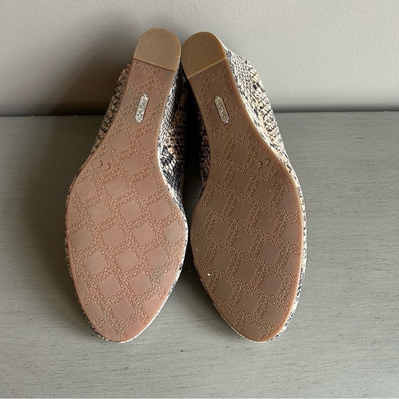 Vionic Antonia Orthaheel Leather Snakeskin Slip On Wedge Heels Shoes Women Sz 7 - Picture 13 of 14